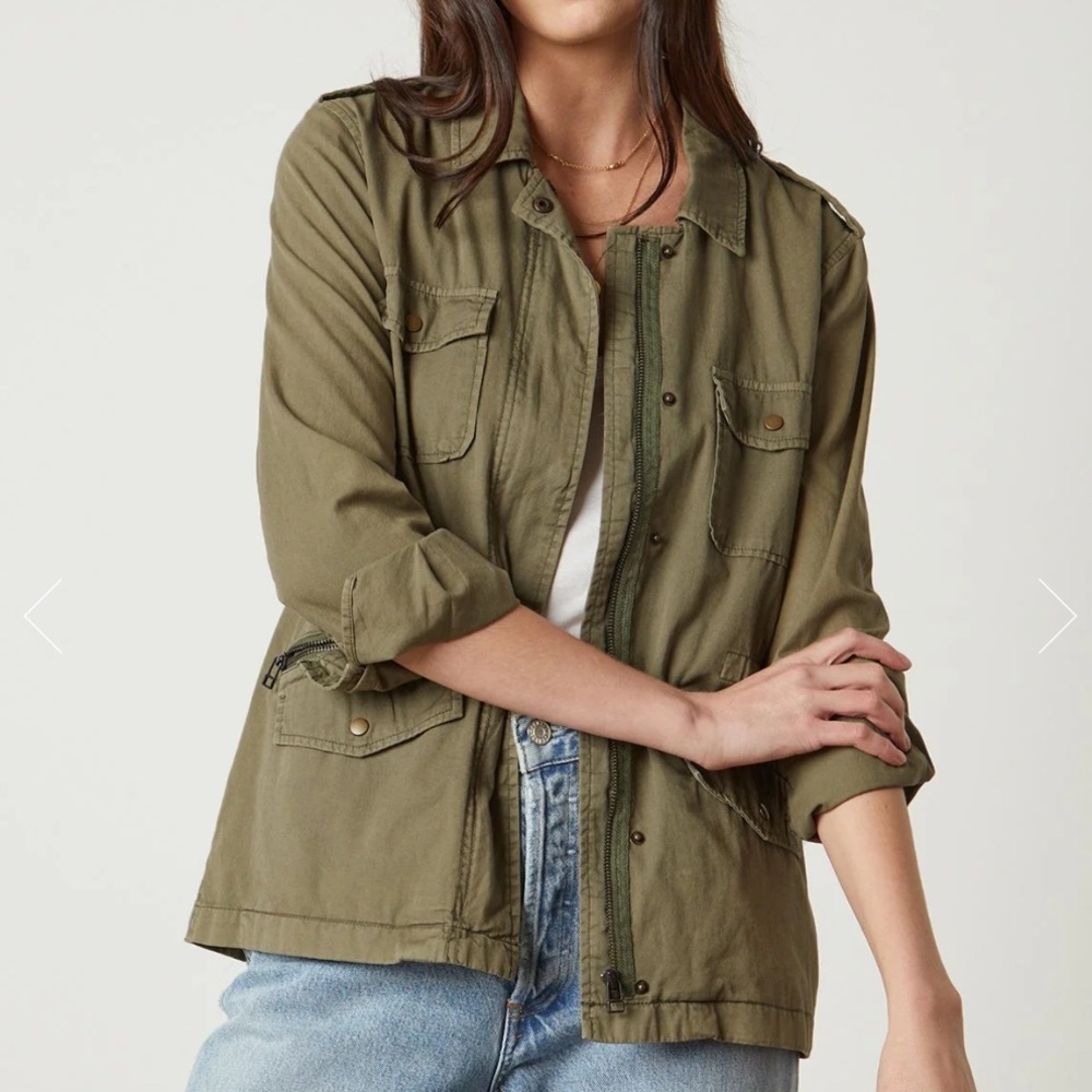 Velvet Brand Ruby Light-Weight Army Jacket Size Small
